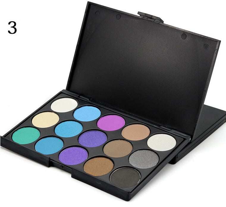 15 color eyeshadow earth color eye shadow
